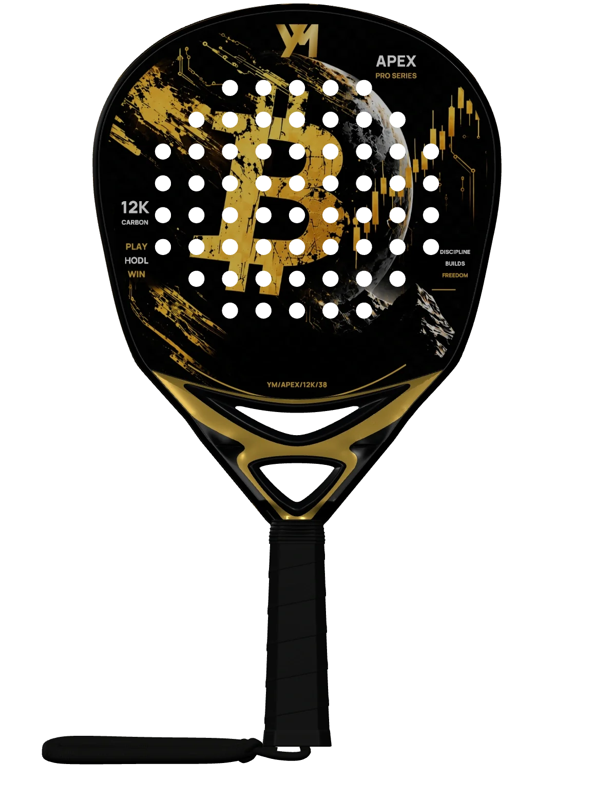 Freedom personalized padel racket
