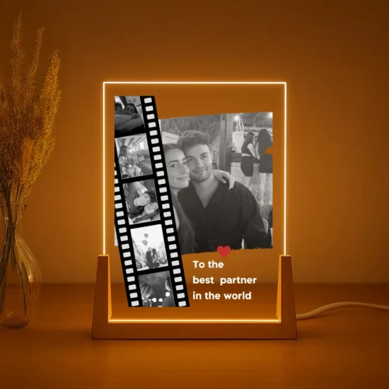 Original Film Strip Lamp – Personalized Gift with 6 Photos