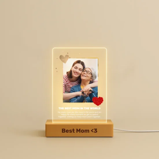 Personalized Photo Lamp – A Meaningful Gift for Mom or Anyone Special