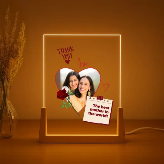 Personalized Lamp Gift For Mom