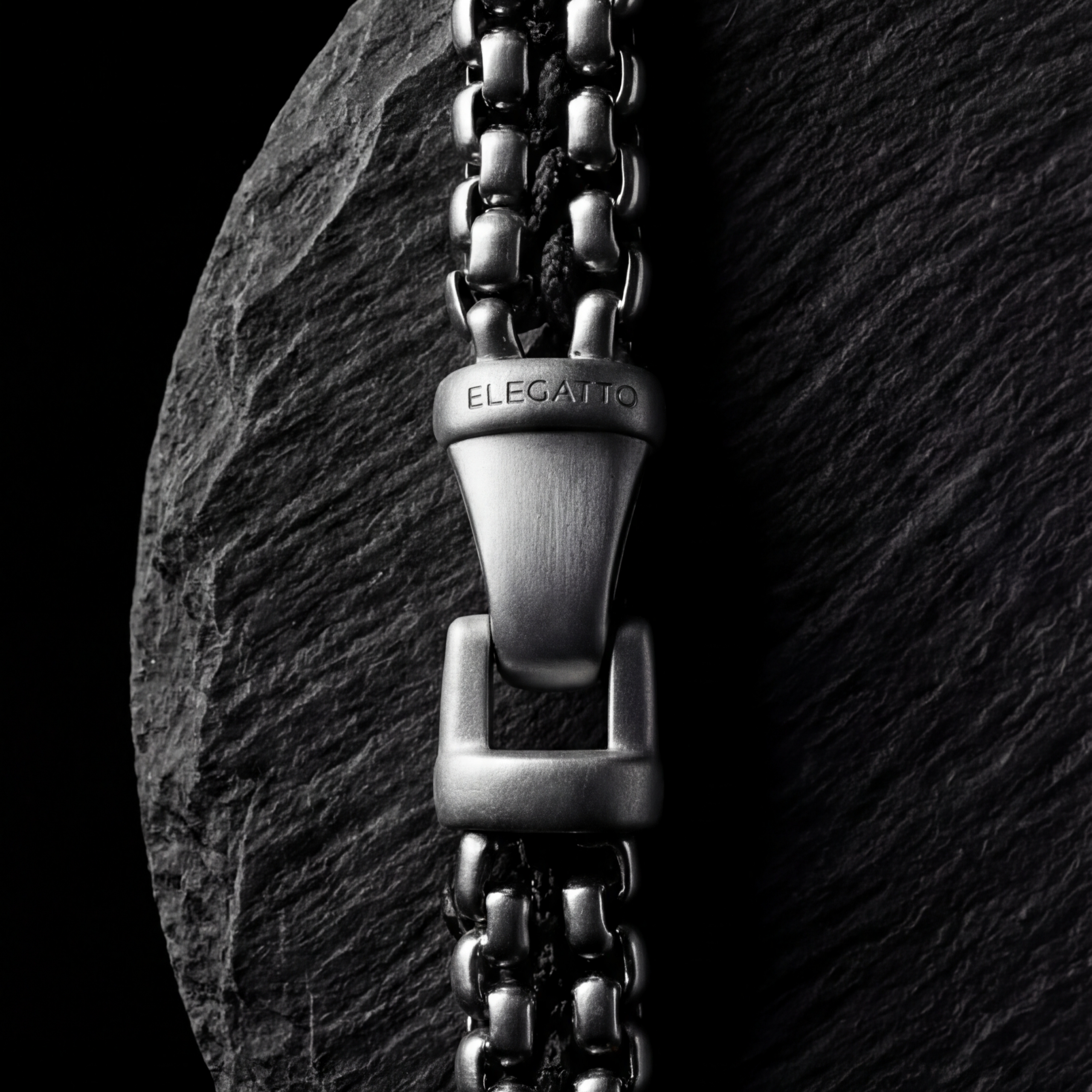 Woven Stainless Steel Chain Bracelet – Bild 3