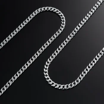 Men's Luxury Stainless Steel Necklace — Silver