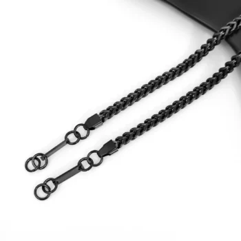 Men's Luxury Stainless Steel Bracelet — Black