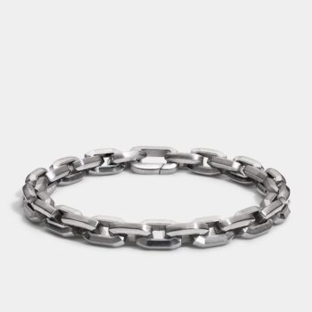 Matte Brushed Chain Bracelet