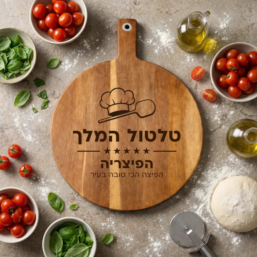 Personalized Cutting Board for Pizza Lovers