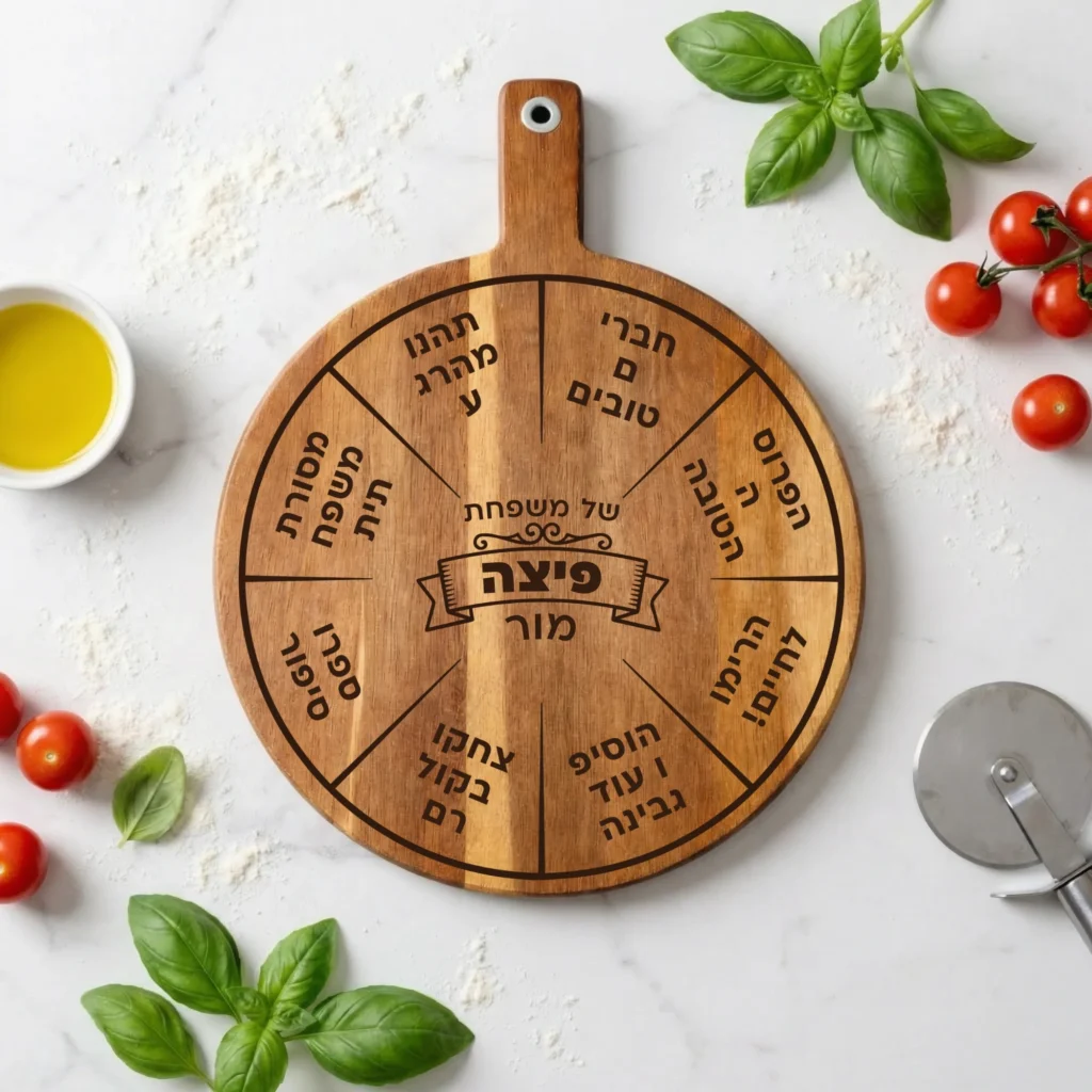 Create Your Family Pizza Board — Personalized