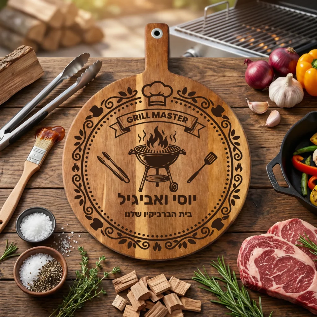 Custom Grill & BBQ Cutting Board — Personalized Engraved Gift Idea