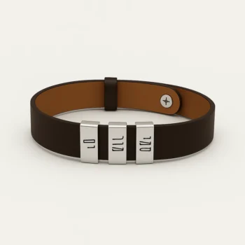Maximo Engraved Bracelet — Luxury Men's Gift