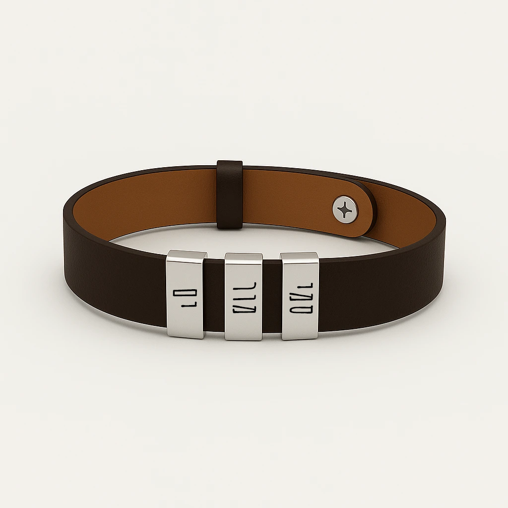 Maximo Engraved Bracelet — Luxury Men's Gift - Image 2