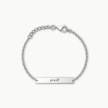 Luxury Engraved Bracelet for Women — Gift for Her, Jewelry with a Personal Message Engraving