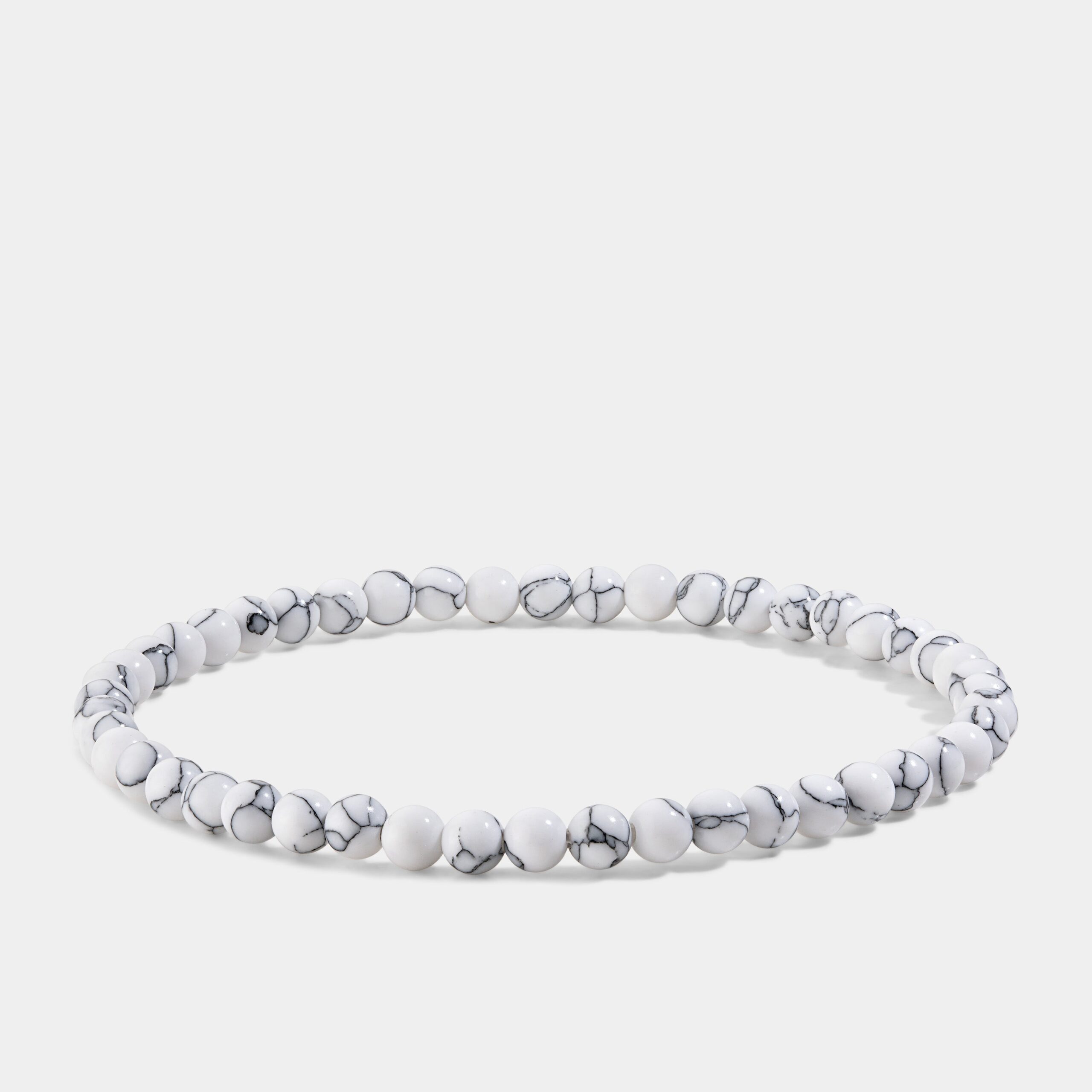 Beaded Stone Bracelet 4mm - Image 4