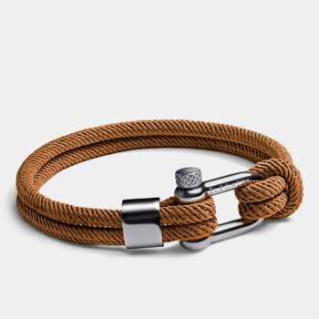 Nautical Rope Bracelet — Beige