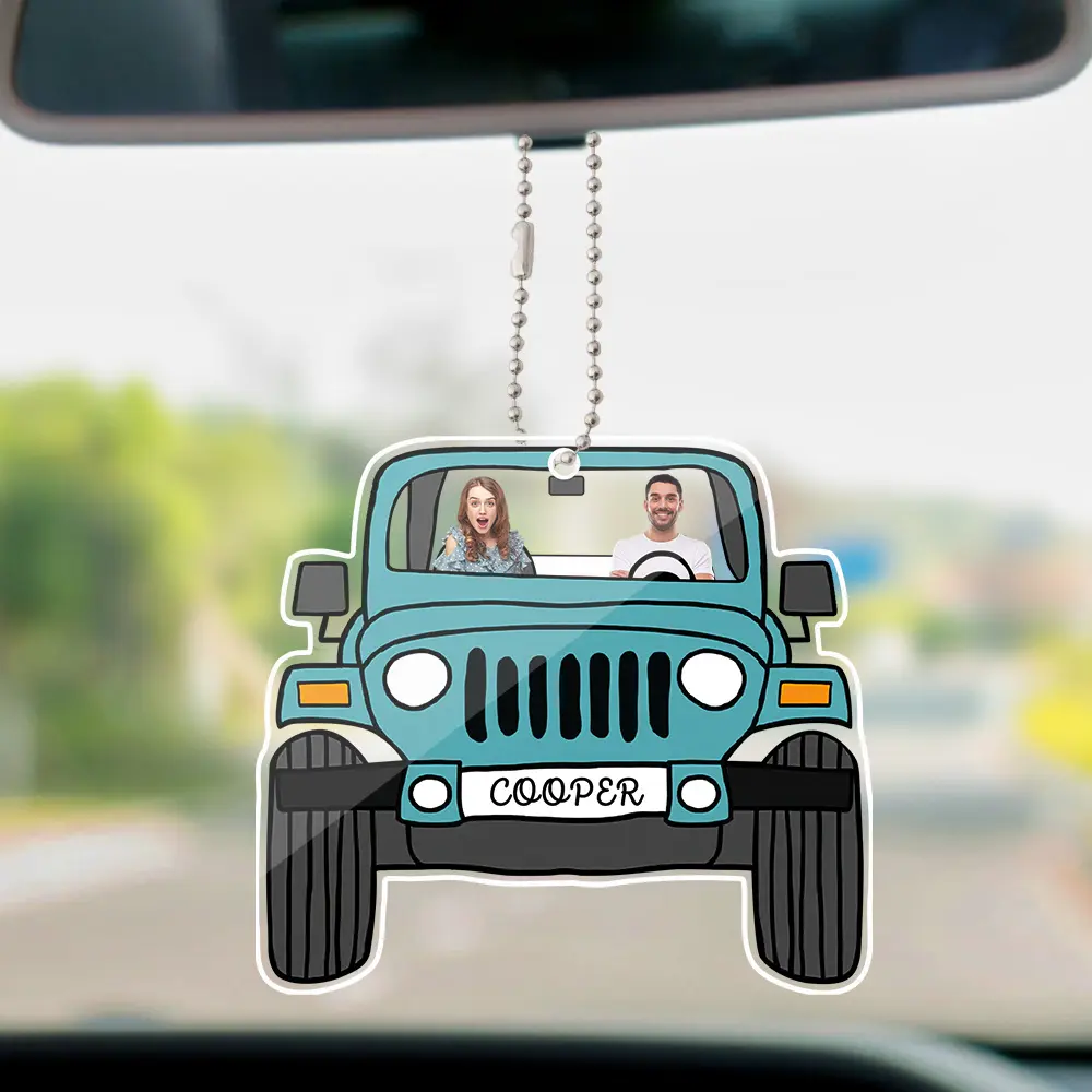 Car Hanging Charm with Your Photo - Image 3