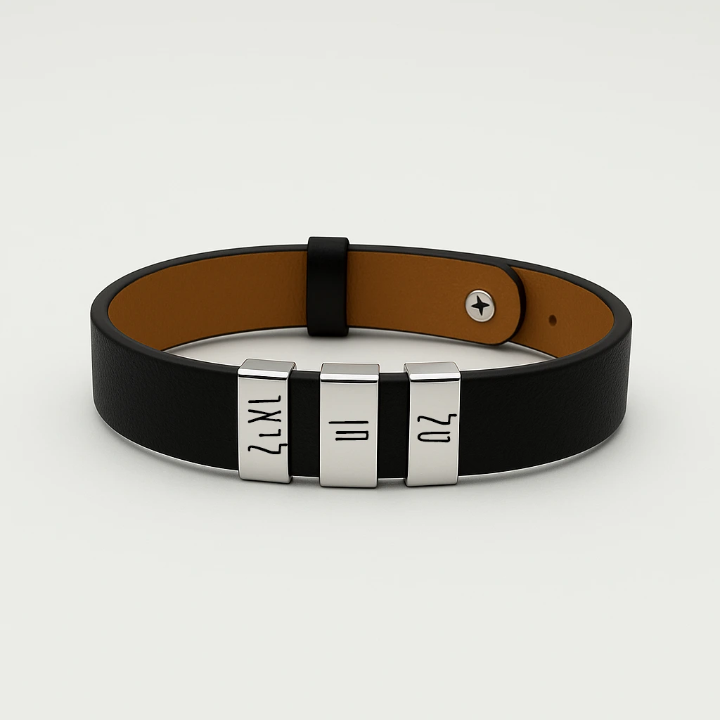 Maximo Engraved Bracelet — Luxury Men's Gift