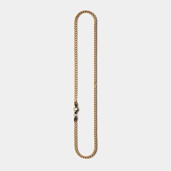 Cuban Link Necklace 4mm — Gold