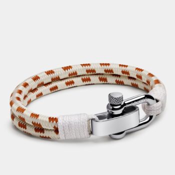 Double Wrap Nautical Rope Bracelet — Brown