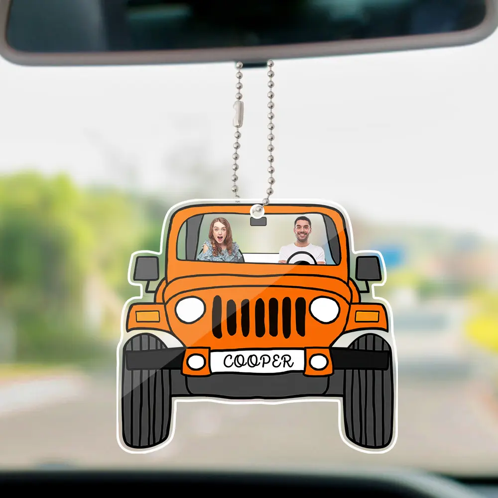 Car Hanging Charm with Your Photo - Image 4