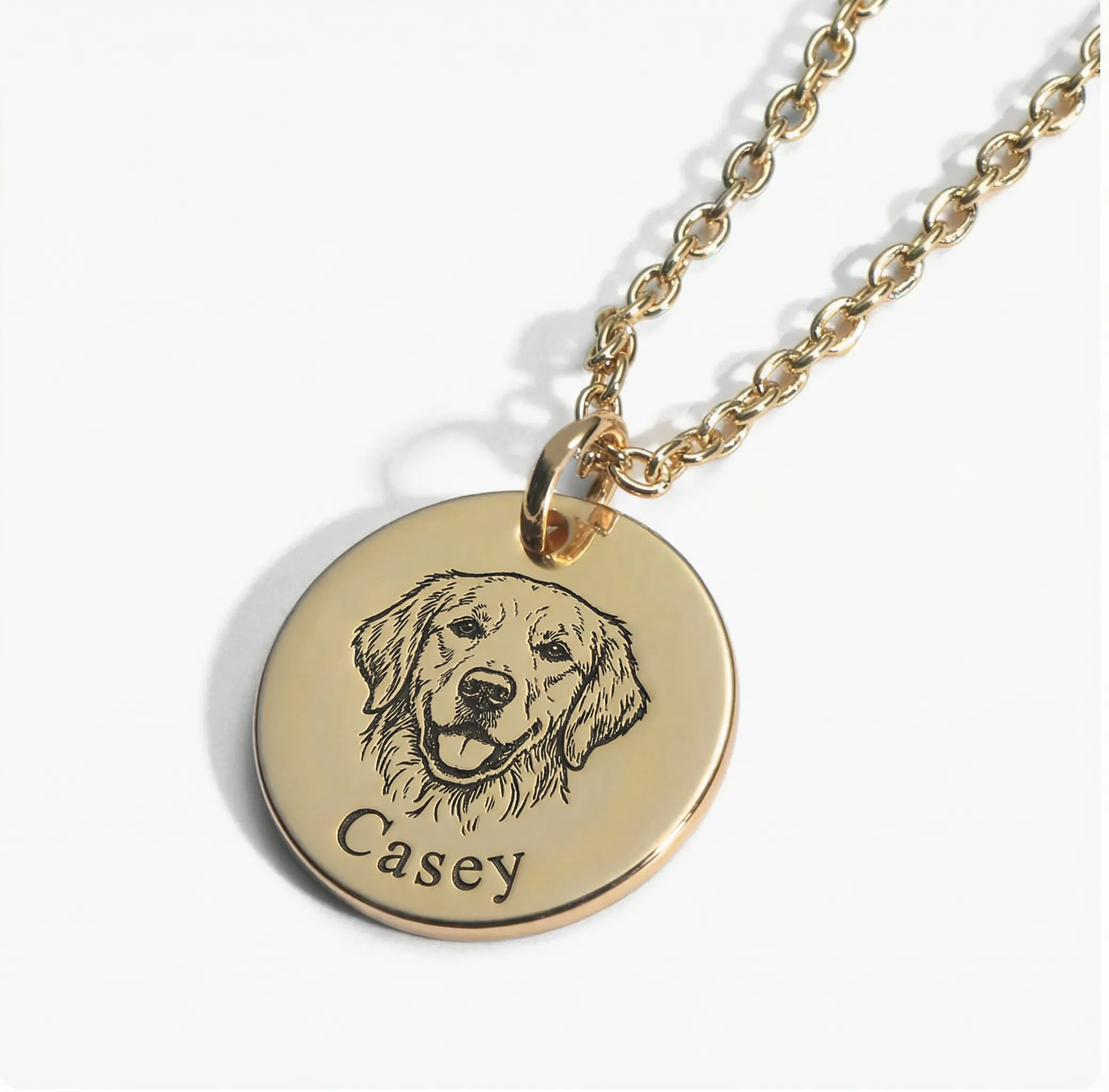 Pet Necklace with Custom Engraving - immagine 4
