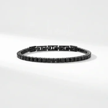 Men's Tennis Bracelet with Zircons