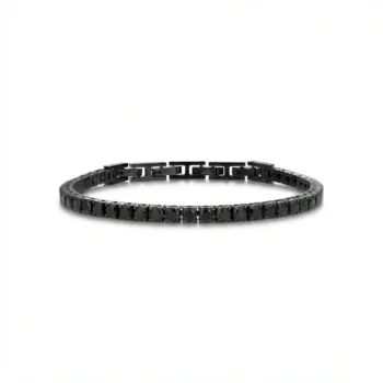 Men's Tennis Bracelet with Zircons