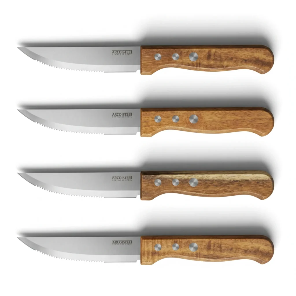 Arcos 4-Knife Set with Custom Engraving