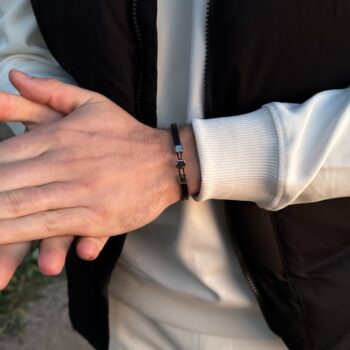 Full-Grain Leather Bracelet