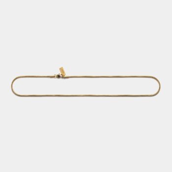Snake Chain Necklace — Gold