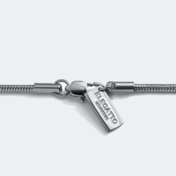Snake Chain Necklace — Silver