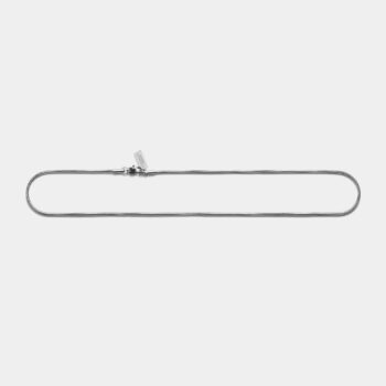 Snake Chain Necklace — Silver