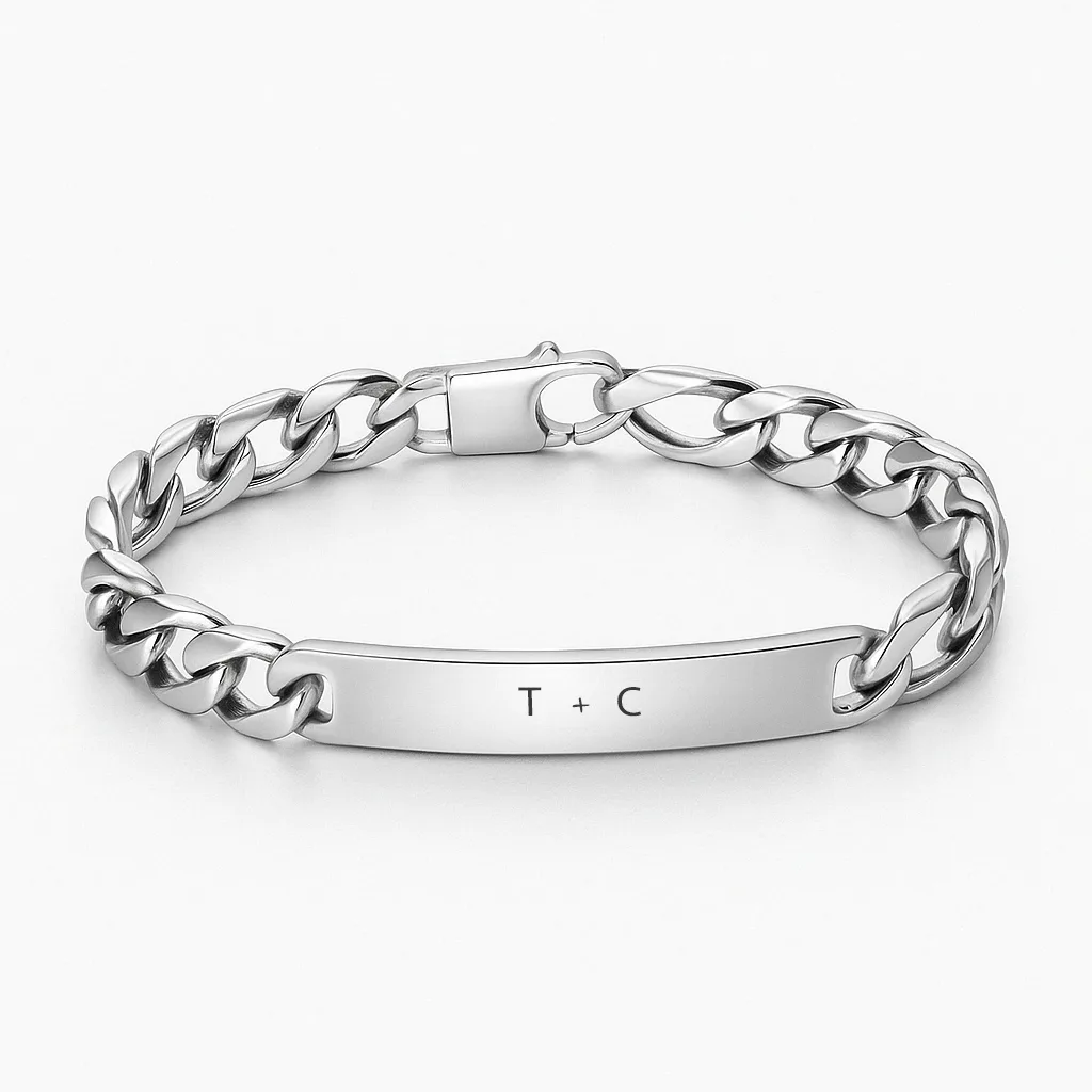 Snake Chain Bracelet — Luxury Gift with Message Engraving