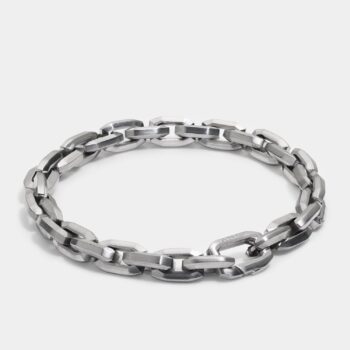 Matte Brushed Chain Bracelet