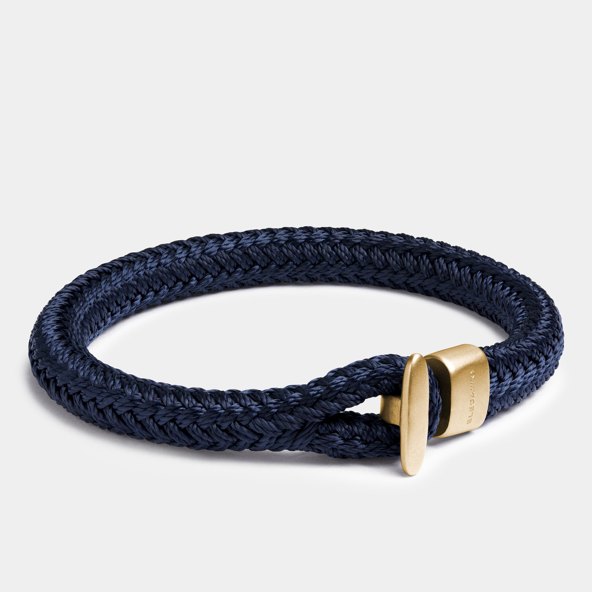 Pin Closure Nautical Rope Bracelet — Gold - Image 2