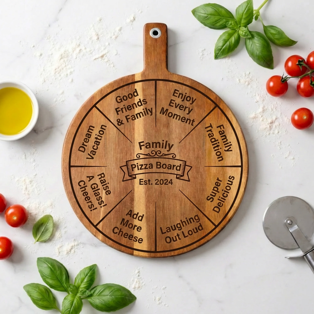 Create Your Family Pizza Board — Personalized