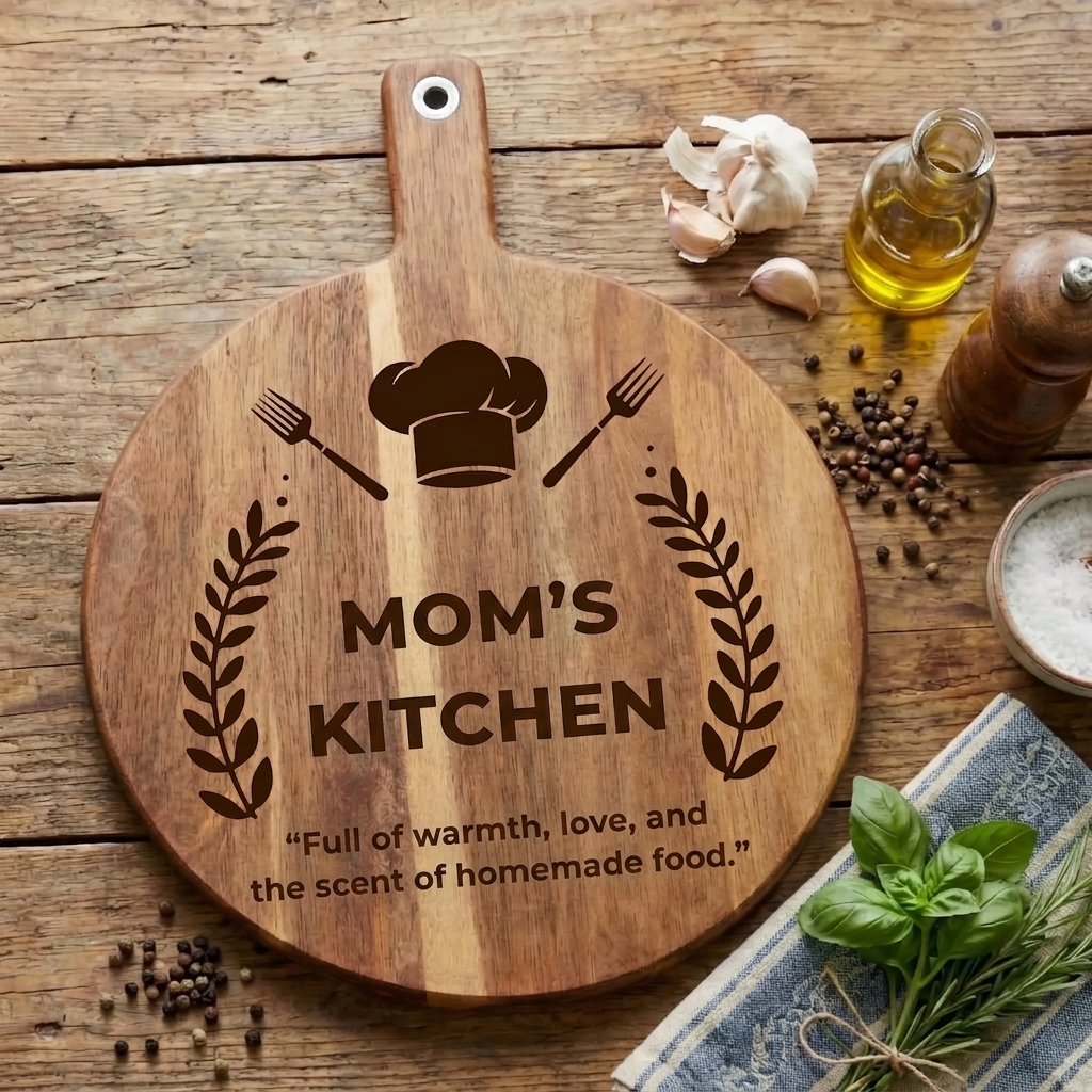 Personalized Cutting Board for Mom
