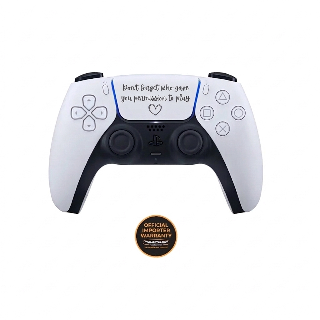 PS5 Controller with Custom Engraving