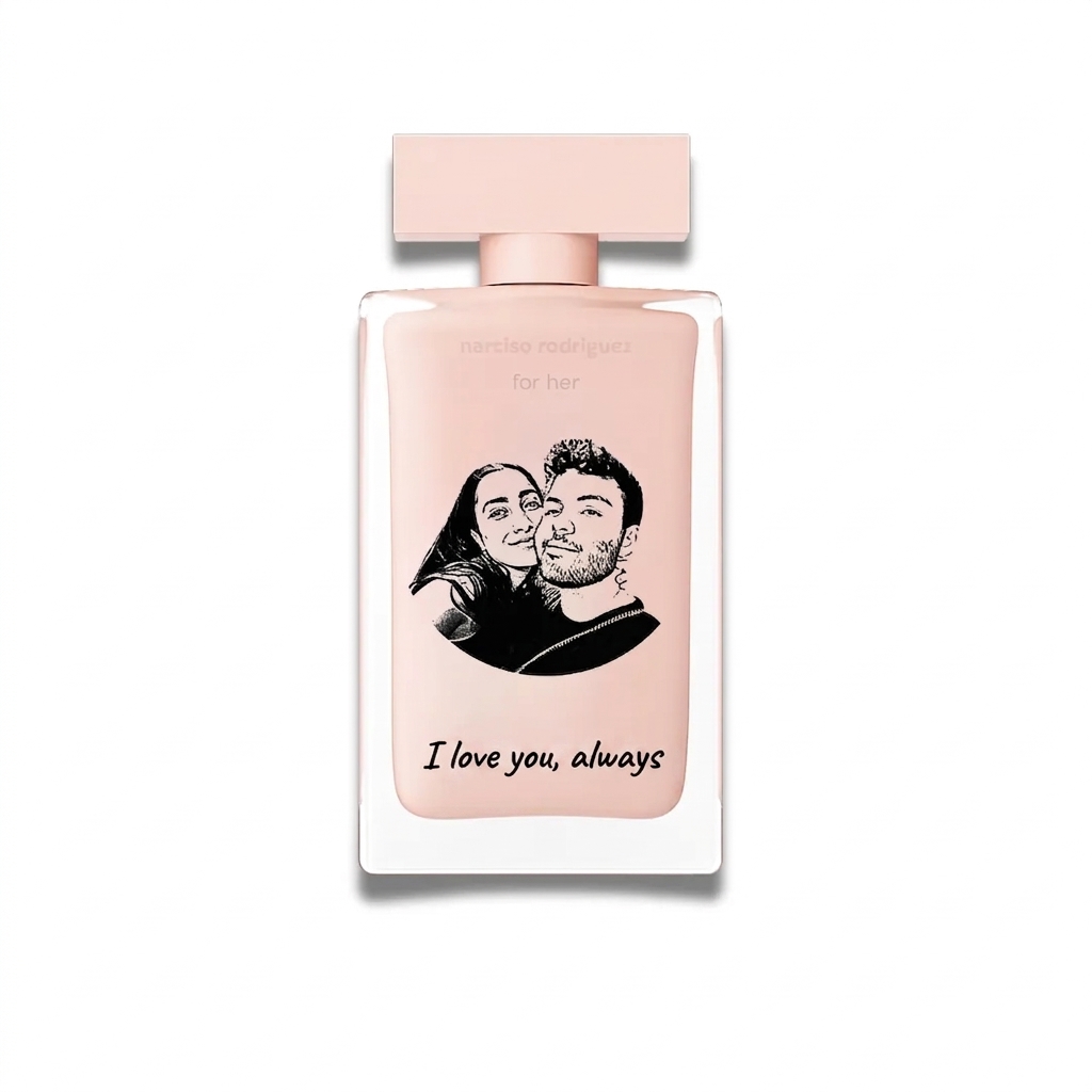 Personalized Perfume with Custom Printed Label - Narciso Rodriguez For Her Eau de Parfum