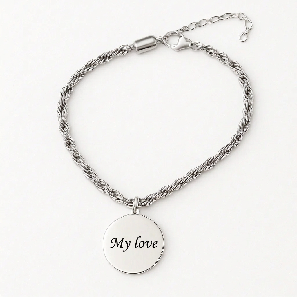Michaela Bracelet Engraved in Your Own Handwriting