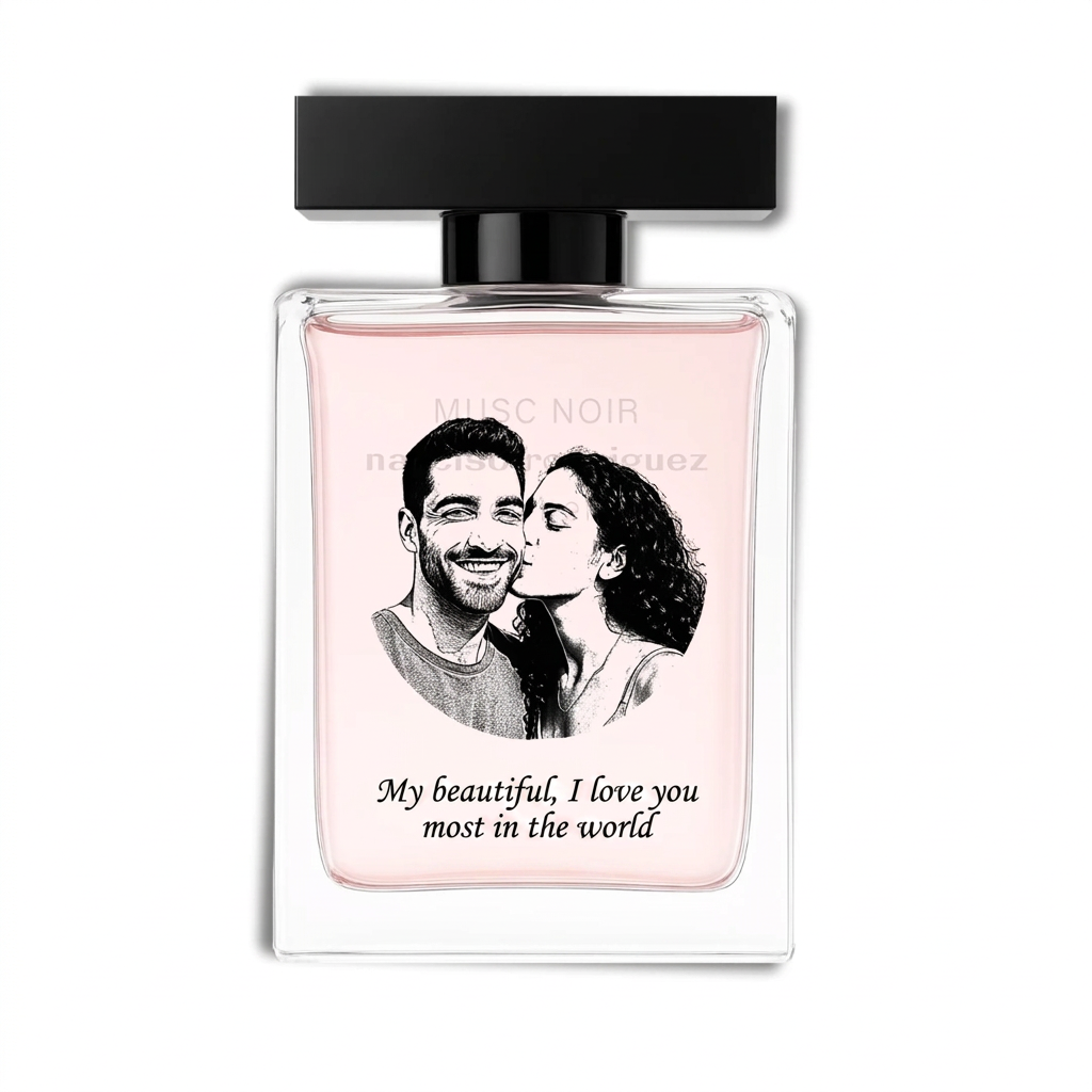 Personalized Perfume with Custom Printed Label - MUSC NOIR FOR HER