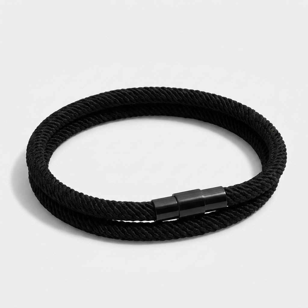 Double Loop Nautical Rope Bracelet