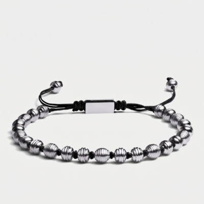 Beaded Stone Bracelet