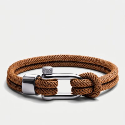 Nautical Rope Bracelet — Beige