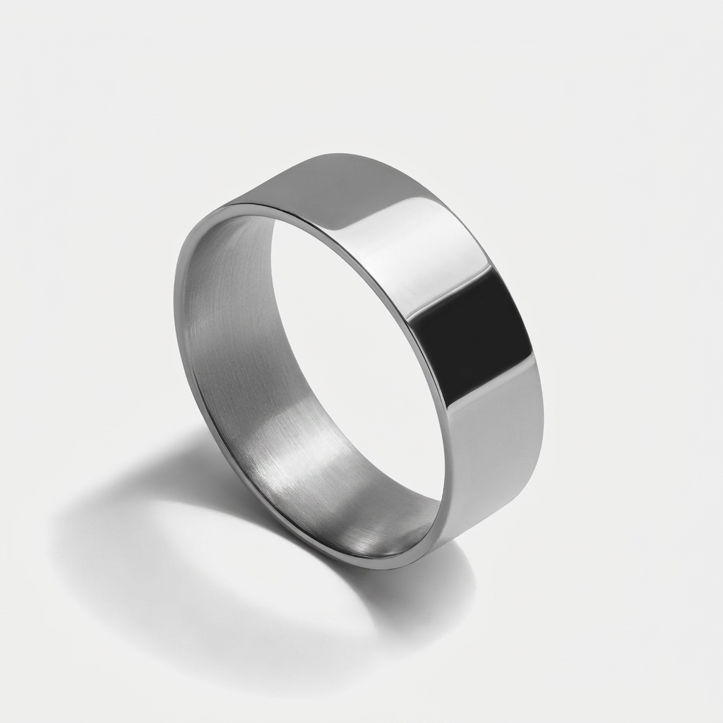 Stainless Steel Ring — Silver