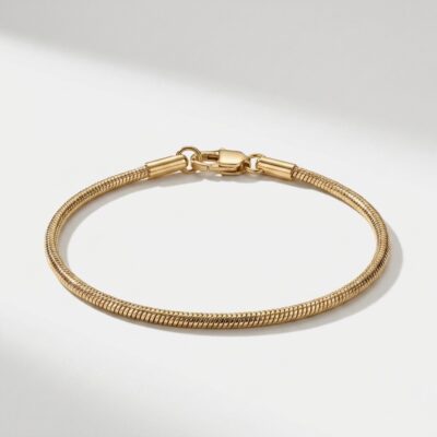 Snake Chain Bracelet 2mm — Gold