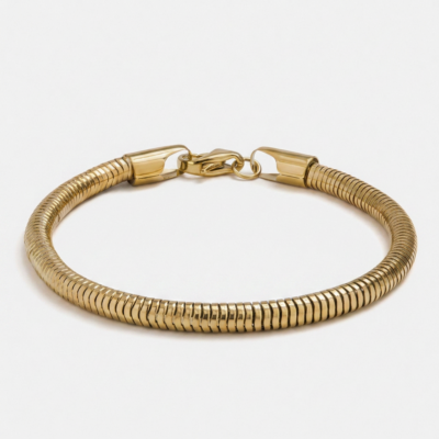 Snake Chain Bracelet 4mm — Gold