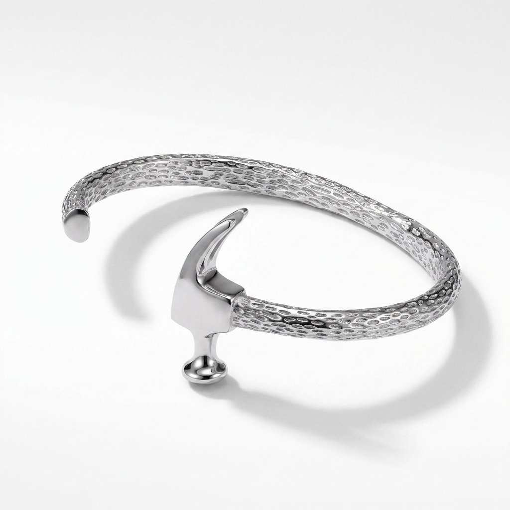 Steel Cuff Bracelet