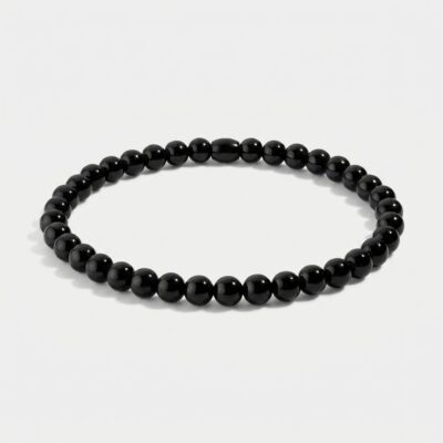 Beaded Stone Bracelet 4mm