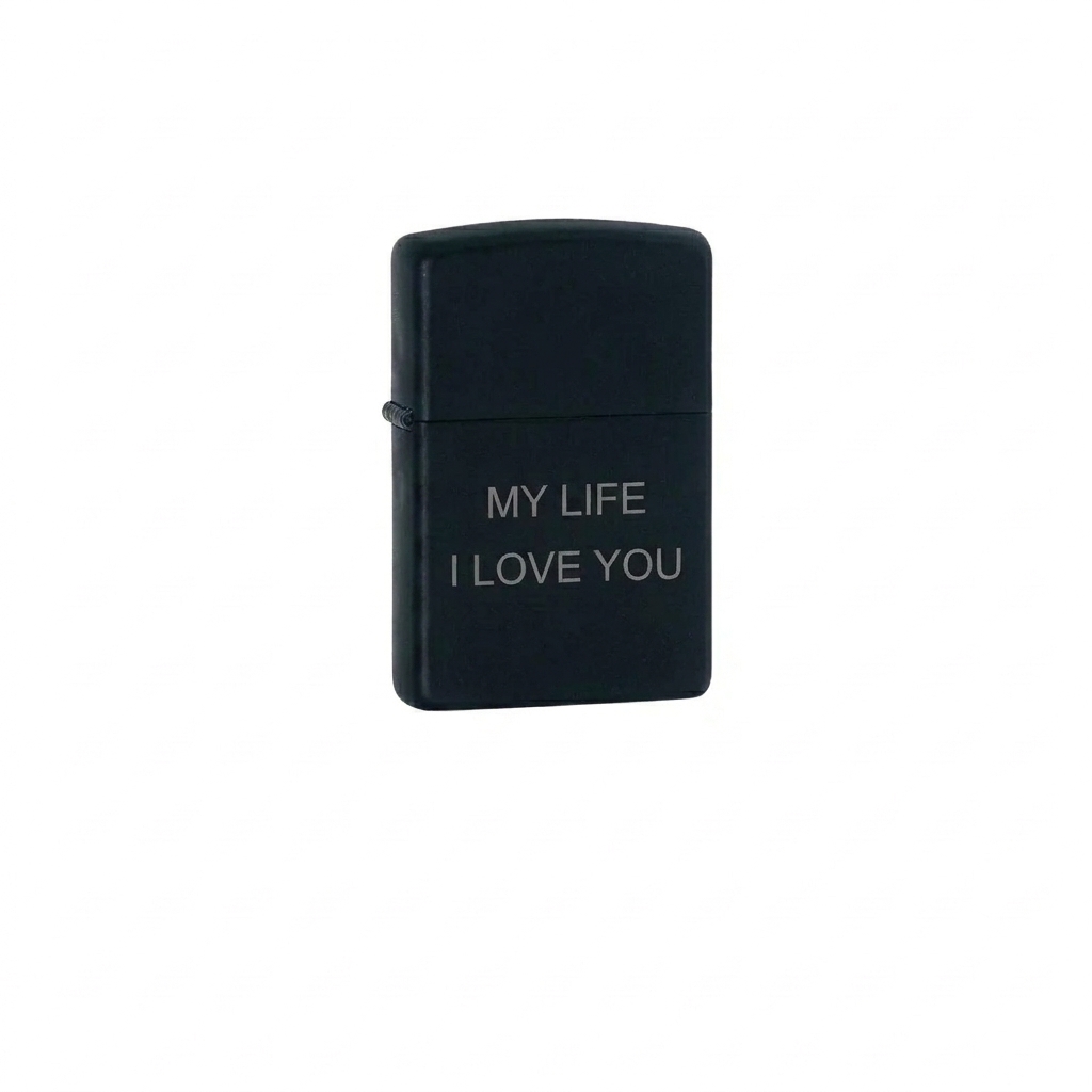 Vintage Lighter — Matte Black